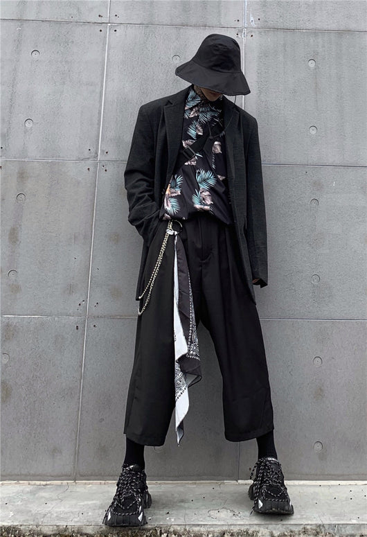 Traje Suelto de Manga Larga para Hombre - Estilo Moderno - Image 11