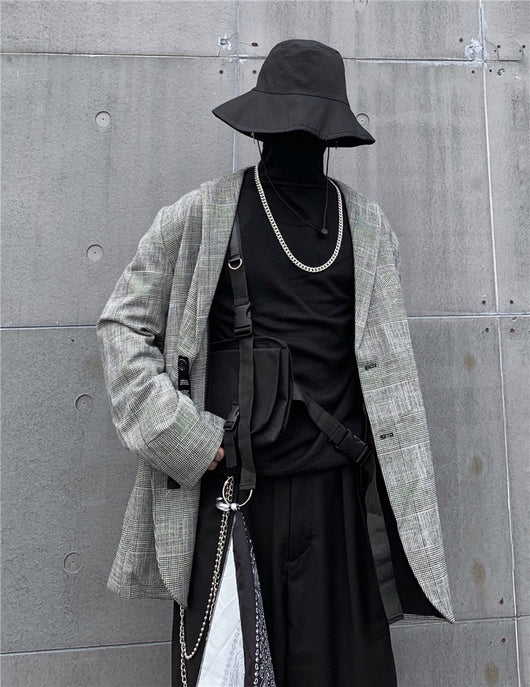 Traje Suelto de Manga Larga para Hombre - Estilo Moderno - Image 12