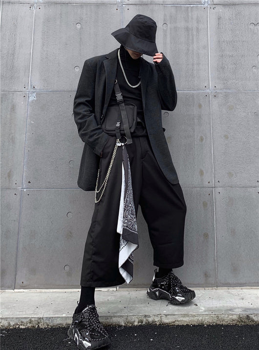 Traje Suelto de Manga Larga para Hombre - Estilo Moderno - Image 14