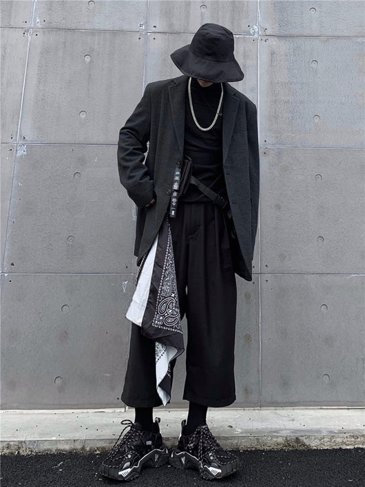 Traje Suelto de Manga Larga para Hombre - Estilo Moderno - Image 16