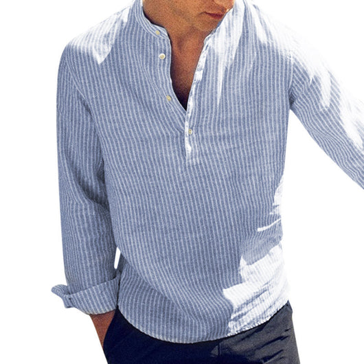 Camisa Hombre a Rayas - Diseño Moderno y Versátil - Image 8