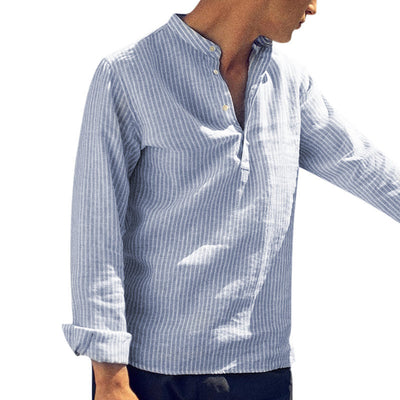 Camisa Hombre a Rayas - Diseño Moderno y Versátil - Image 9