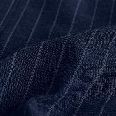 Camisa de Lino a Rayas con Manga Tres Cuartos para Hombre - Image 25