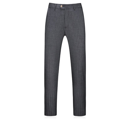 men's suit, suit, dark grey, white, black, formal, business, classic - Image 10