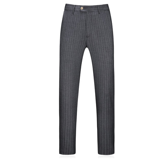 men's suit, suit, dark grey, white, black, formal, business, classic - Image 10