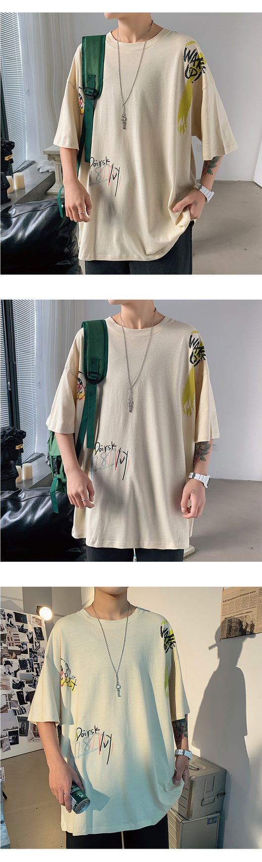Camisa de Algodón Suelta y Cómoda - Image 7