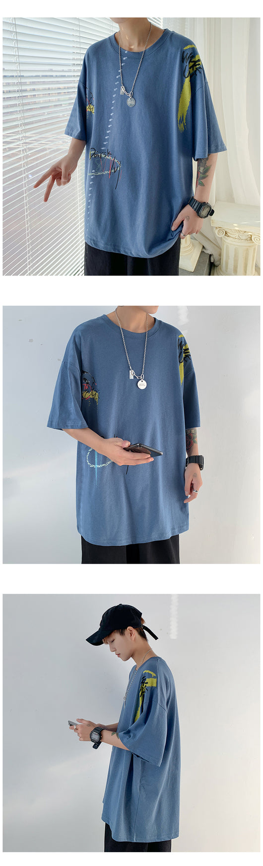 Camisa de Algodón Suelta y Cómoda - Image 11