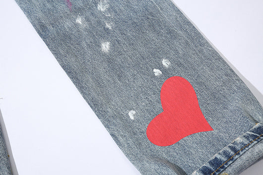 Jeans Rotos con Estilo Graffiti - Image 24