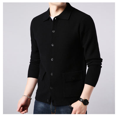 Cardigan de Lana para Hombre con Solapas - Image 20