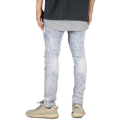 Jeans para Hombre con Diseño Artístico y Rotos Modernos - Image 16