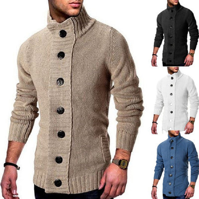 Cardigan de Punto Abotonado - Suéter Abrigo Elegante - Image 9