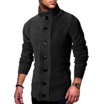 Cardigan de Punto Abotonado - Suéter Abrigo Elegante - Image 10