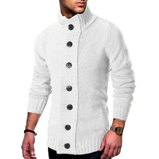 Cardigan de Punto Abotonado - Suéter Abrigo Elegante - Image 11