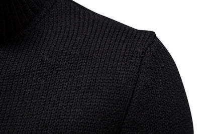 Cardigan Casual de Punto con Solapa para Hombre - Image 10