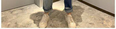 Pantalón Denim Recto Suelto con Costura Premium para Mujer - Image 14