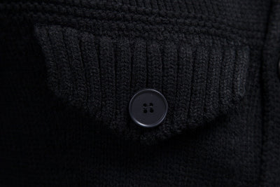 Cardigan Casual de Punto con Solapa para Hombre - Image 11