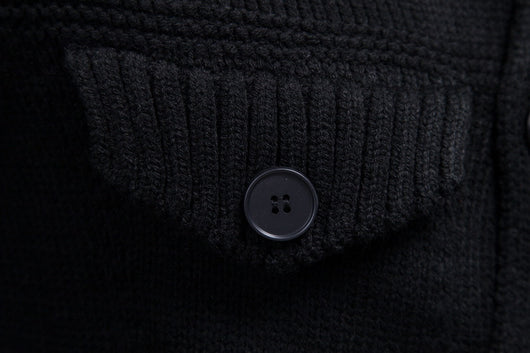 Cardigan Casual de Punto con Solapa para Hombre - Image 11