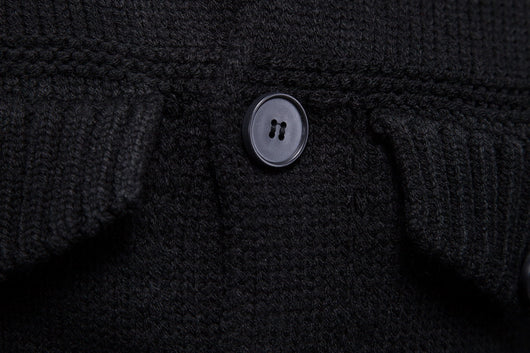 Cardigan Casual de Punto con Solapa para Hombre - Image 12