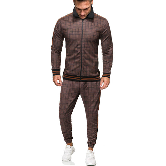 Traje Casual Deportivo a Cuadros - Image 18
