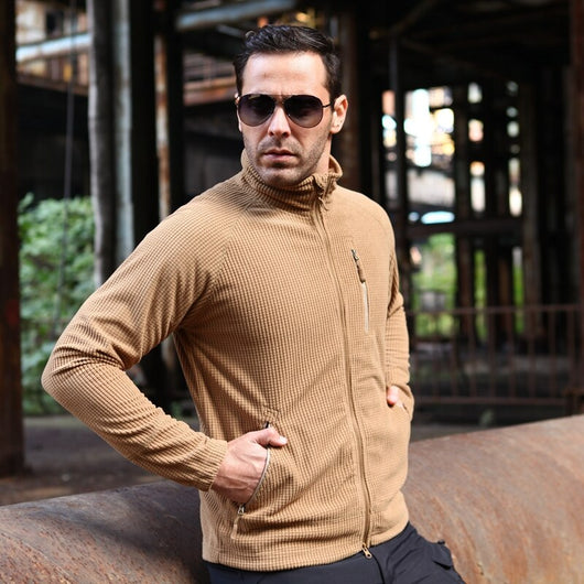 Chaqueta Militar Formal de Forro Polar para Hombre - Image 6