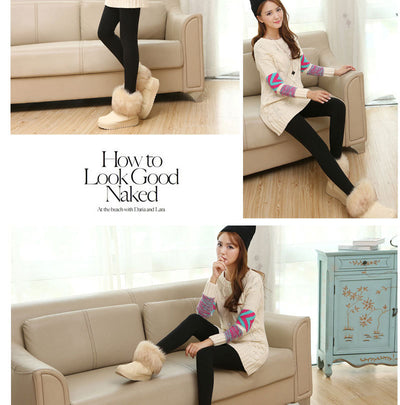 Leggings Térmicos de Invierno para Mujer - Cintura Alta con Forro de Terciopelo - Image 7