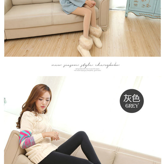 Leggings Térmicos de Invierno para Mujer - Cintura Alta con Forro de Terciopelo - Image 10