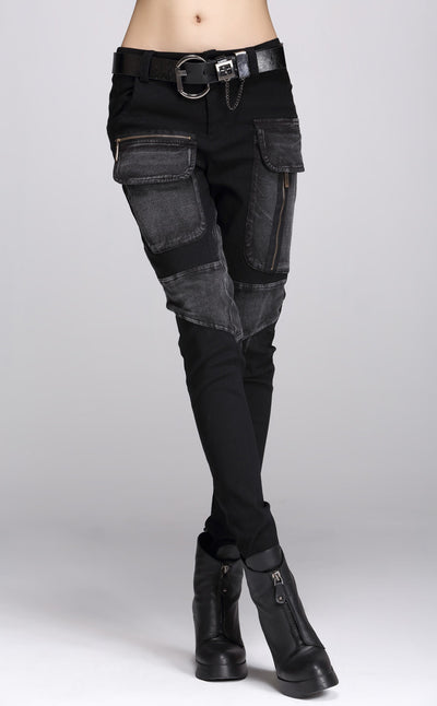 Jeans Personalizados con Múltiples Cierres - Image 7