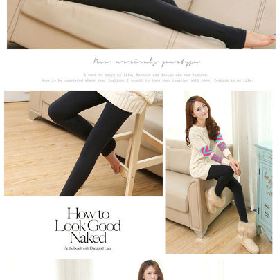 Leggings Térmicos de Invierno para Mujer - Cintura Alta con Forro de Terciopelo - Image 11