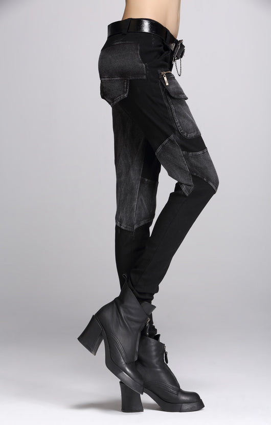 Jeans Personalizados con Múltiples Cierres - Image 10
