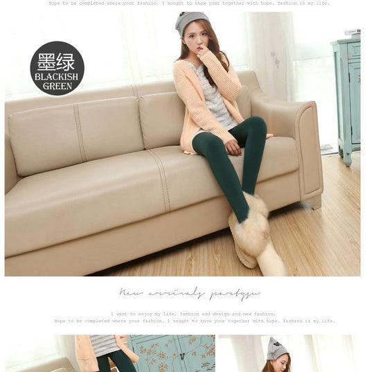 Leggings Térmicos de Invierno para Mujer - Cintura Alta con Forro de Terciopelo - Image 17