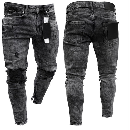 Jeans Negro Efecto Ácido - Image 11