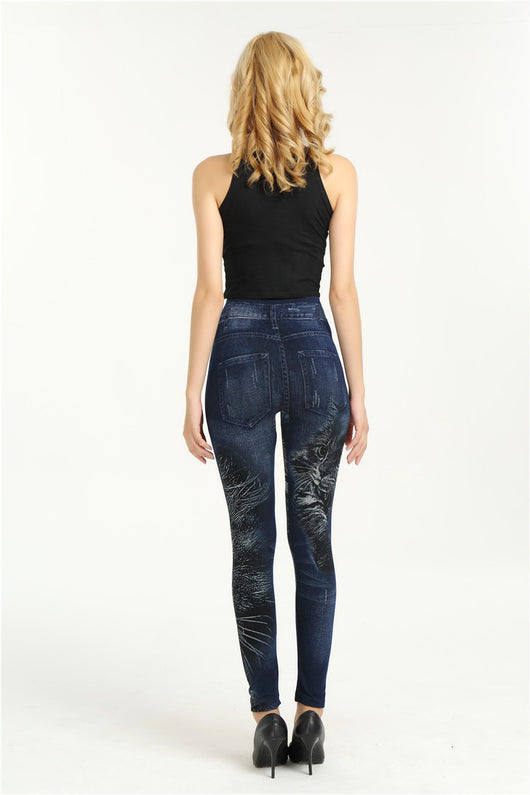 Pantalones de Yoga con Estampado de Gatitos - Image 13
