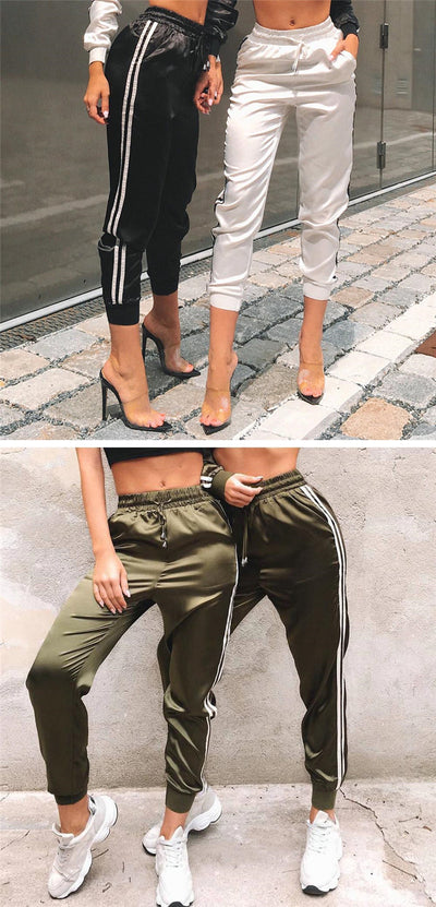 Pantalones Deportivos de Cintura Alta para Correr y Gym - Image 9