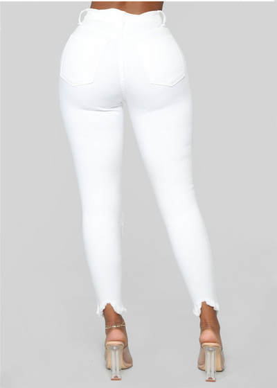 Pantalones Vaqueros Rotos Azul Clásico para Hombre - Image 12
