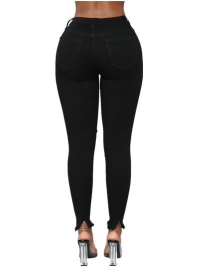 Pantalones Vaqueros Rotos Azul Clásico para Hombre - Image 19
