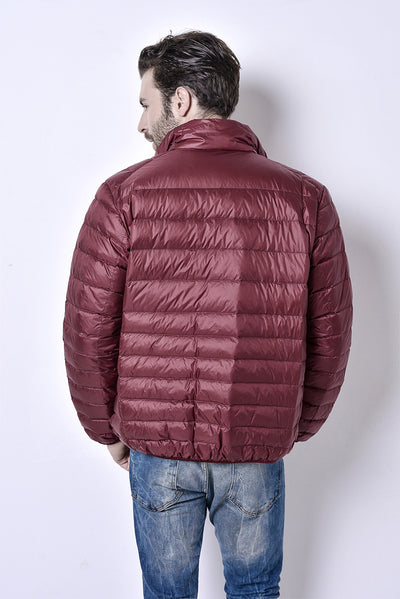 Chaqueta de plumas ligera con cuello ajustado - Image 5