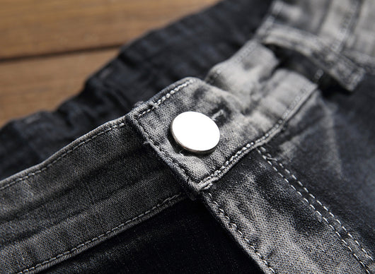 Pantalón Slim con Detalles Rotos para Hombre - Image 18