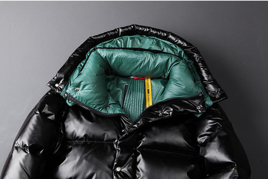 Chaqueta Acolchada Brillante para Parejas - Estilo Moderno y Cálido - Image 12