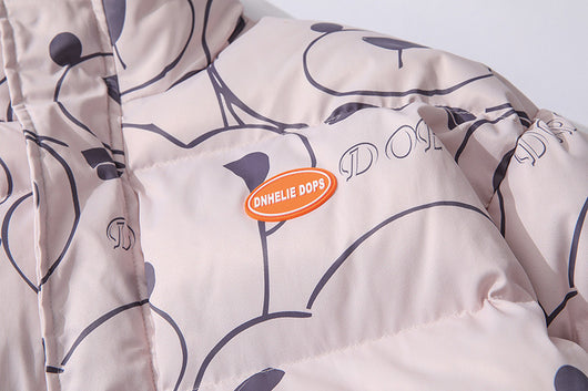 Abrigo Acolchado de Algodón Little Bear para Amantes de la Moda - Image 14
