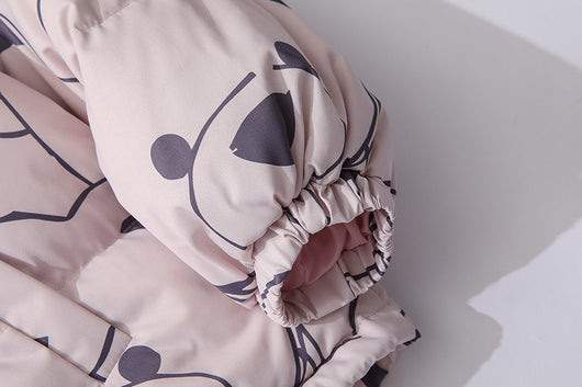 Abrigo Acolchado de Algodón Little Bear para Amantes de la Moda - Image 15