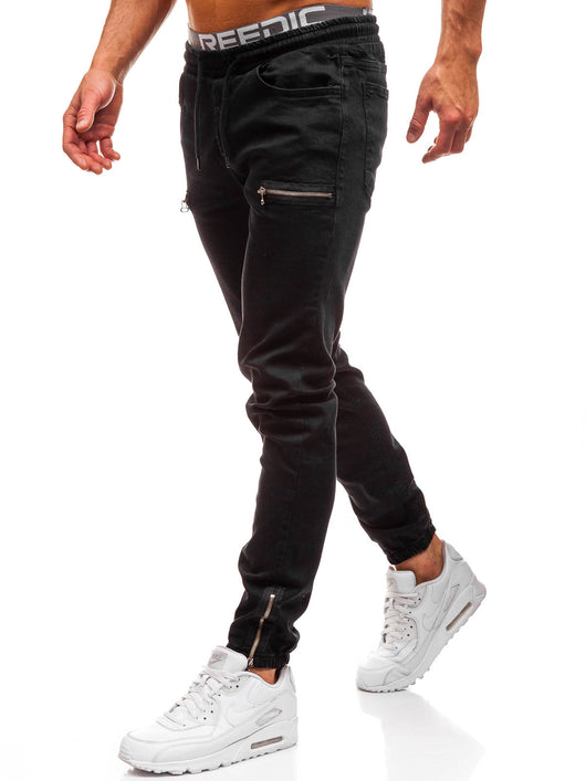Jeans Deportivos de Mezclilla Europea y Americana para Hombre - Image 15