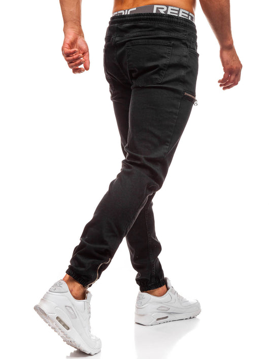 Jeans Deportivos de Mezclilla Europea y Americana para Hombre - Image 16