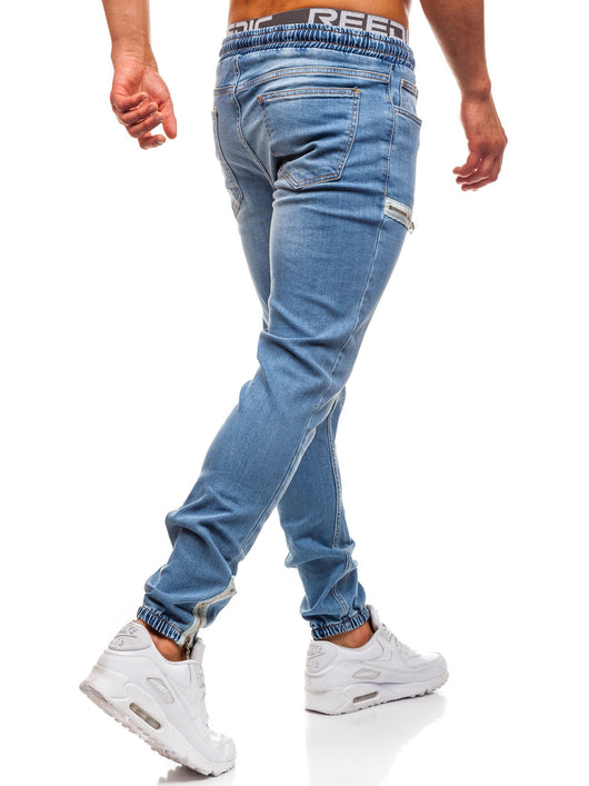 Jeans Deportivos de Mezclilla Europea y Americana para Hombre - Image 18
