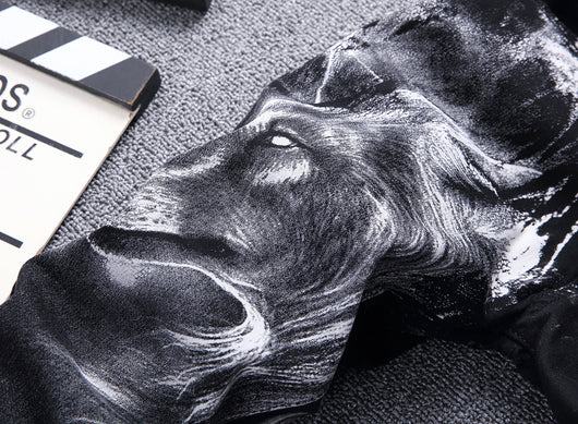 Jeans con Estampado de Lobo - Image 12
