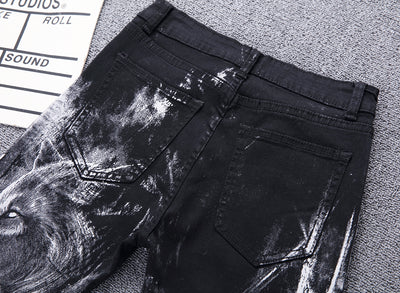 Jeans con Estampado de Lobo - Image 16