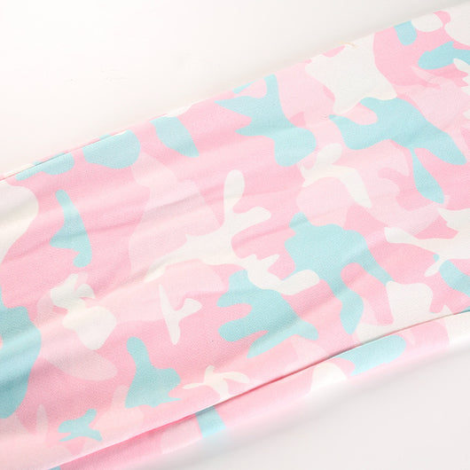 Pantalones Cargo Camuflado Algodón Rosa y Gris - Image 5