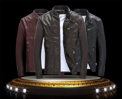 Chaqueta Slim Fit con Cuello Alto y Cierre - Image 10