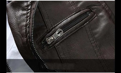Chaqueta Slim Fit con Cuello Alto y Cierre - Image 14