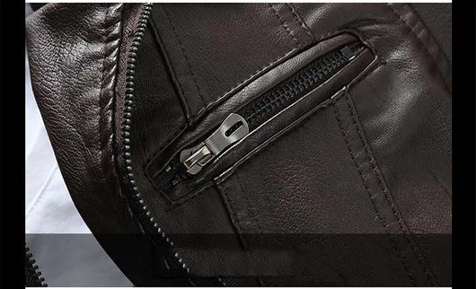 Chaqueta Slim Fit con Cuello Alto y Cierre - Image 14