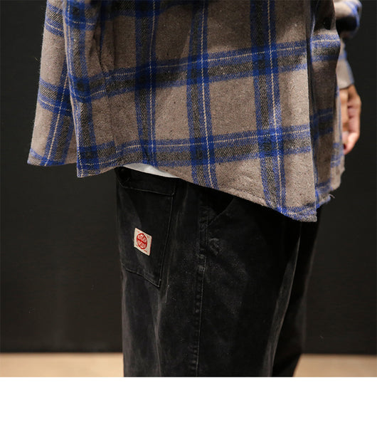 Camisa Casual de Cuadros Manga Larga para Hombre - Image 19